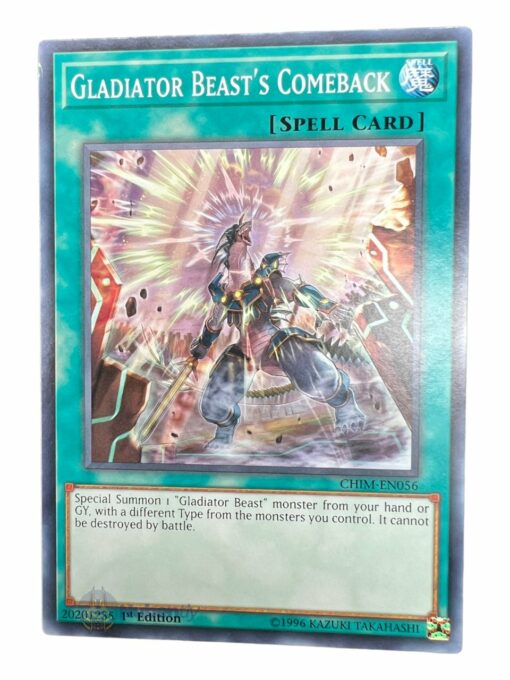 GLATIATOR BEASTS COMEBACK CHIM-EN056