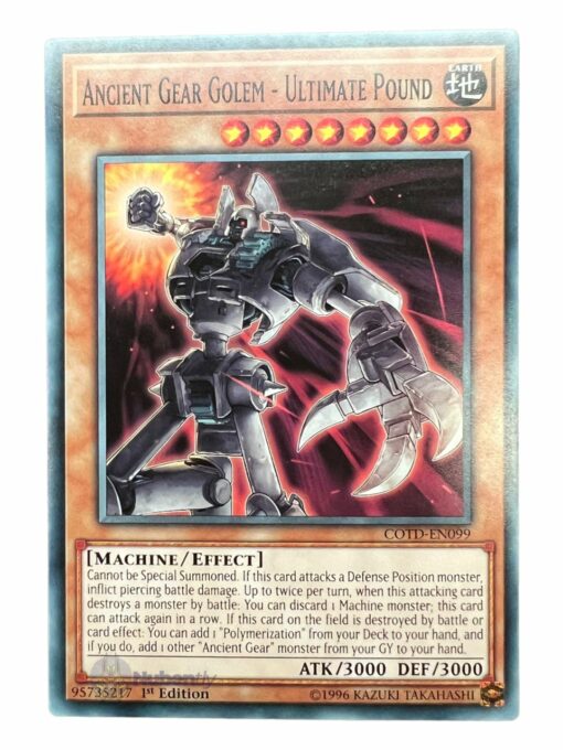 ANCIENT GEAR GOLEM – ULTIMATE POUND COTD-EN099