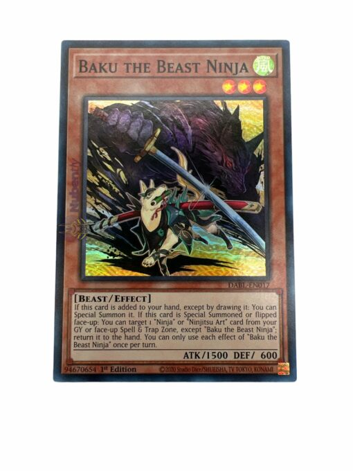 BAKU THE BEAST NINJA DABL-EN017