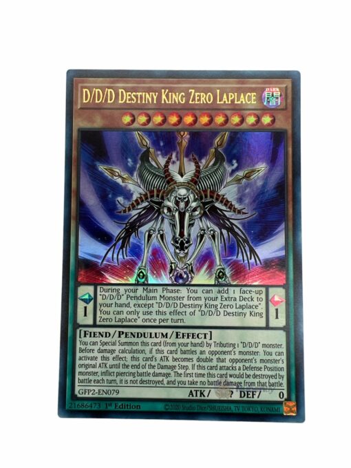 D/D/D DESTINY KING ZERO LAPLACE GPF2-EN079