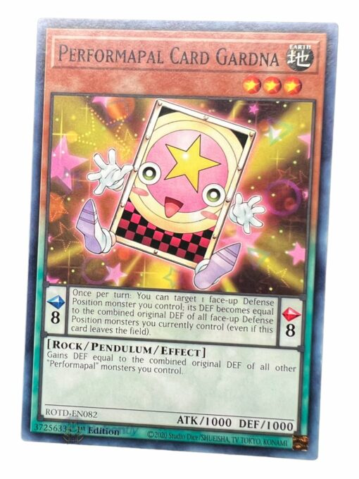 PERFORMAPAL CARD GARDNA ROTD-EN082