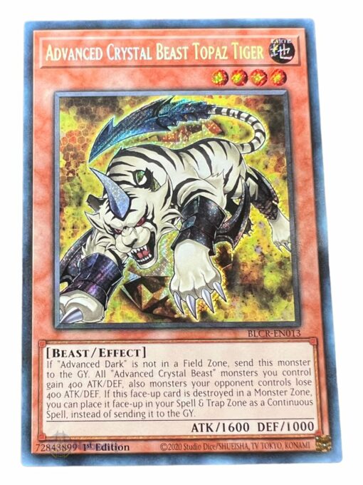 ADVANCED CRYSTAL BEAST TOPAZ TIGER BLCR-EN013