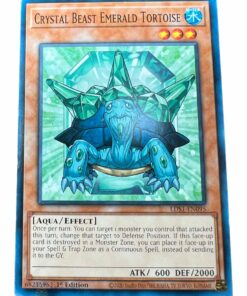 CRYSTAL BEAST EMERALD TORTOISE LDS1-EN095