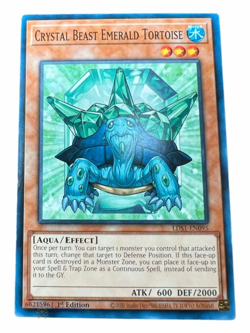 CRYSTAL BEAST EMERALD TORTOISE LDS1-EN095