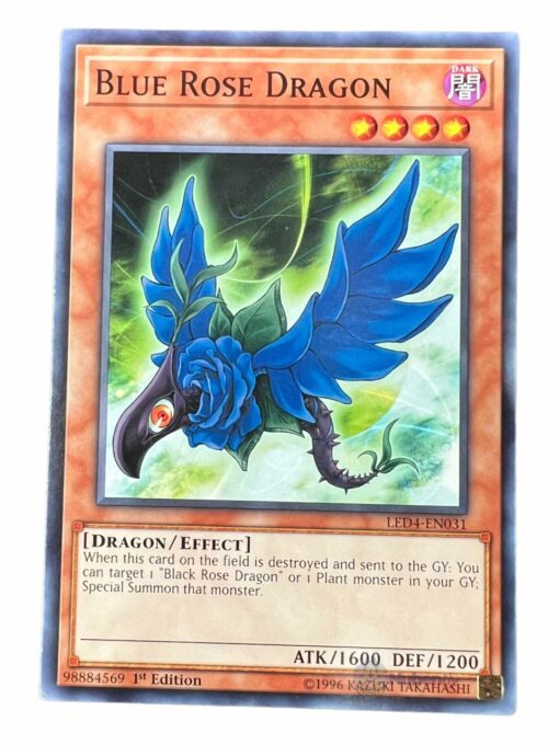 BLUE ROSE DRAGON LED4-EN031