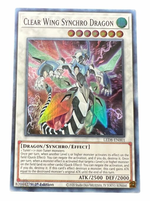 CLEAR WING SYNCHRO DRAGON LED8-EN001