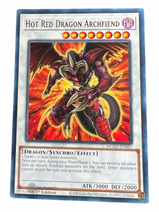 HOT RED DRAGON ARCHFIEND MGED-EN067