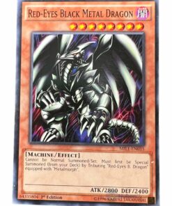 RED-EYES BLACK METAL DRAGON MIL1-EN035