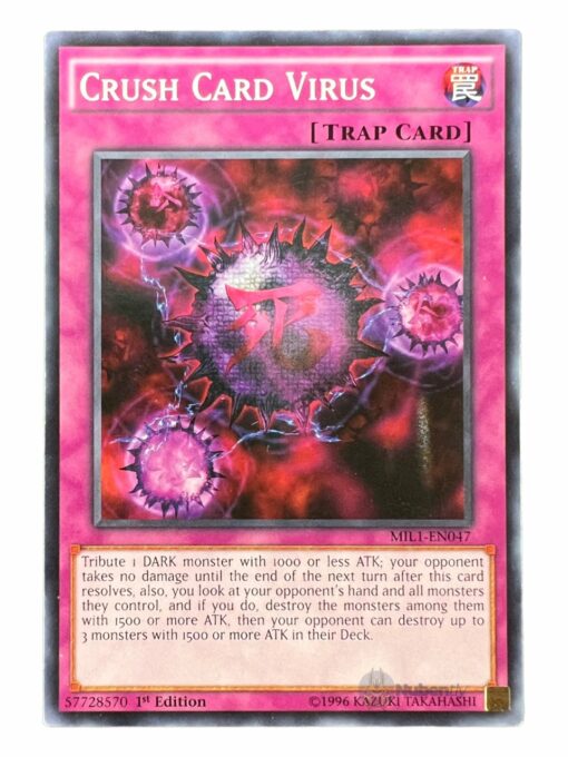 CRUSH CARD VIRUS MIL1-EN047