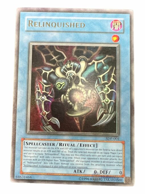 RELINQUISHED SDP-001