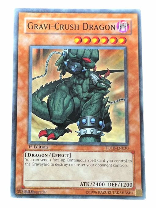 GRAVI-CRUSH DRAGON FOTB-EN030