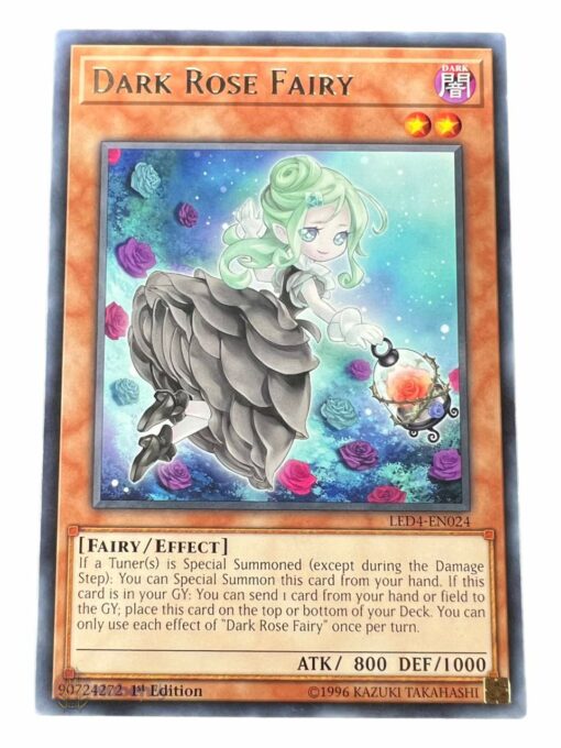 DARK ROSE FAIRY LED4-EN024