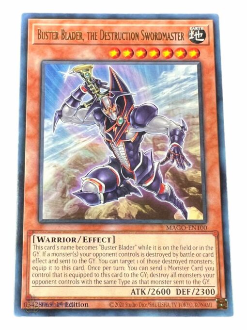 BUSTER BLADER, THE DESTRUCTION SWORDMASTER MAGO-EN100