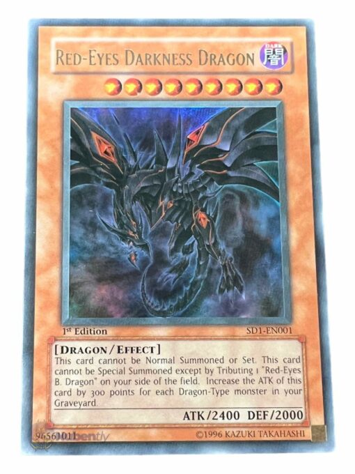 RED-EYES DARKNESS DRAGON SD1-EN001